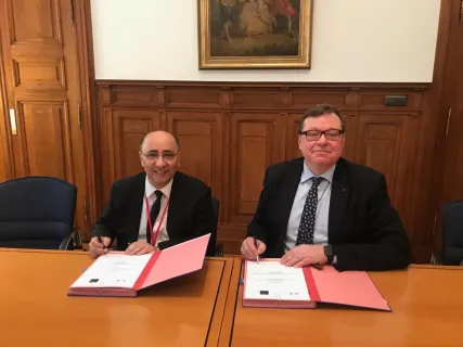 Signature d’un protocole d’accord avec l’Autorité des Services et Marchés Financiers (Royaume de Belgique)